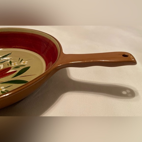 Stangl Pottery 'Magnolia' Open Skillet Mid Century Modern - Picture 6 of 8